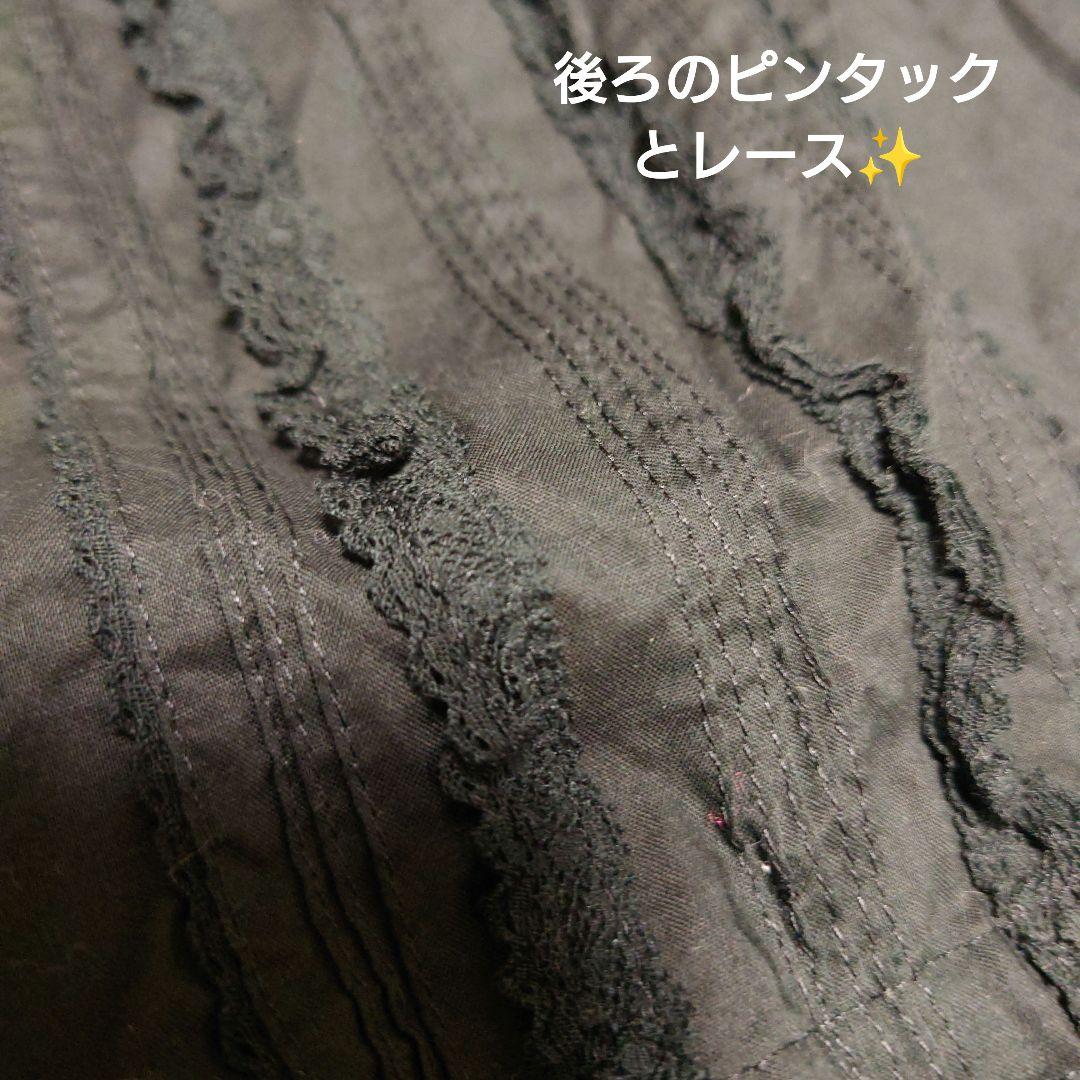 ピンクハウス♥️真っ黒！綿ローン✨のゴージャスブラウス✨羽織