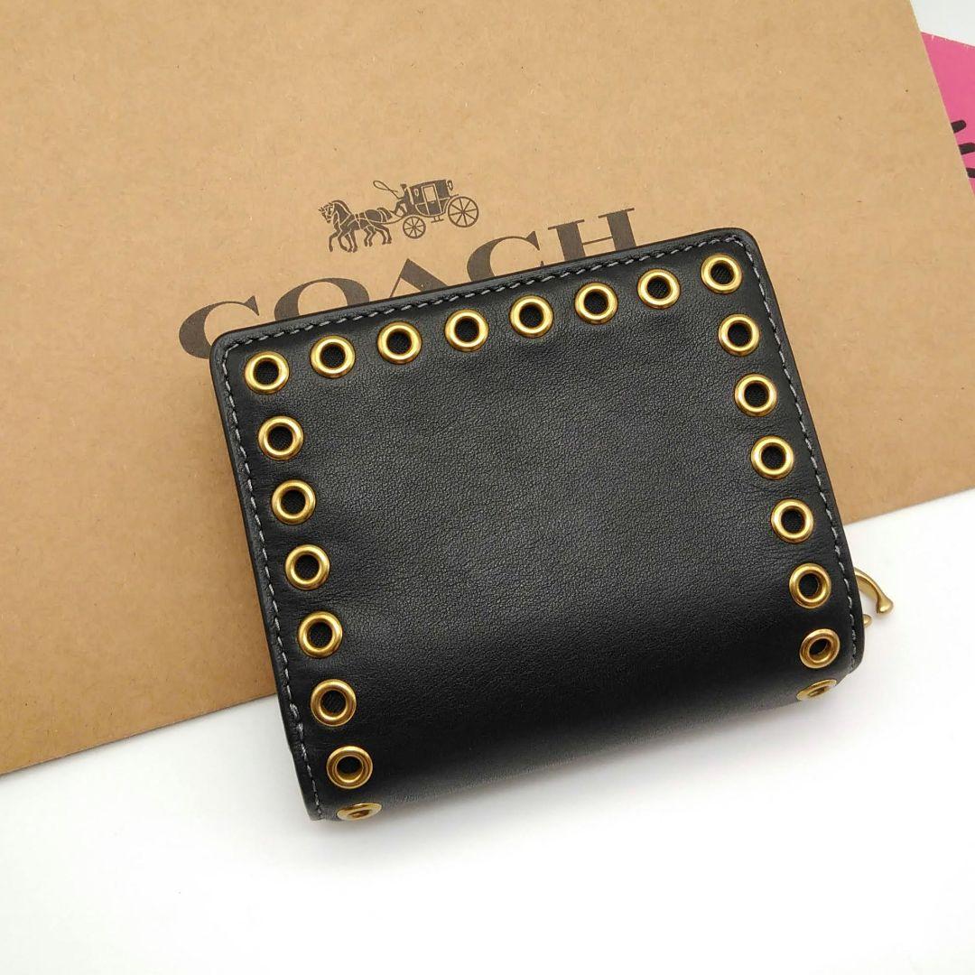 新作　新品　COACH　折り財布　レディース