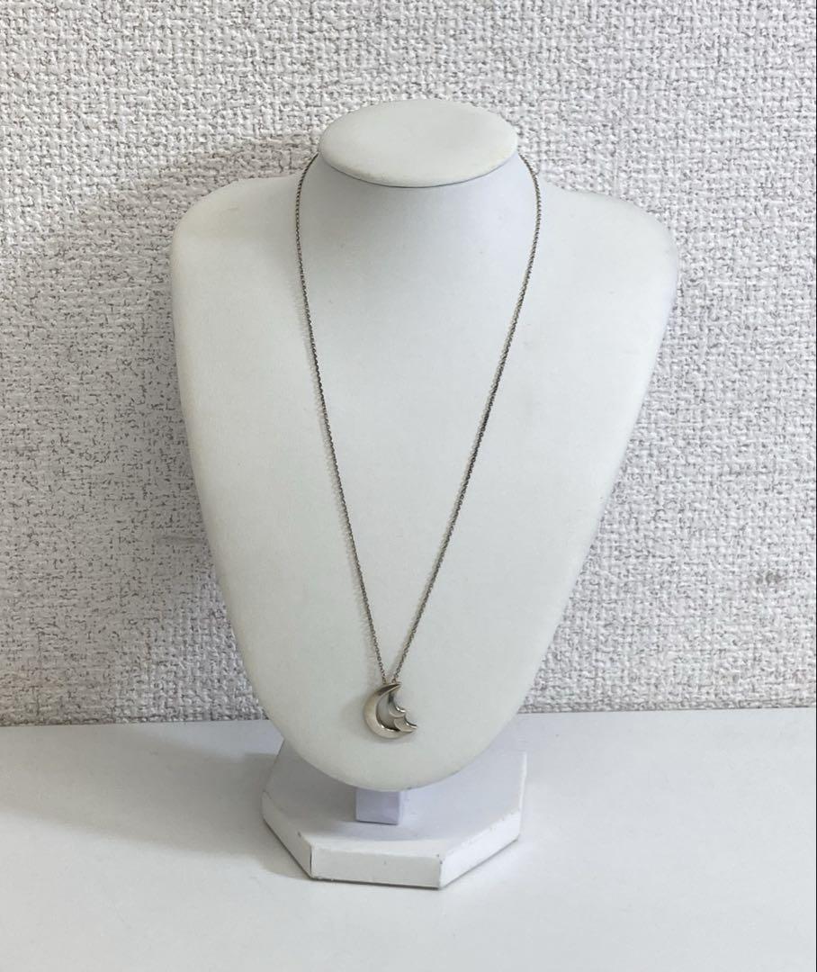TIFFANY&Co. ティファニー 925シルバー ネックレス　三日月