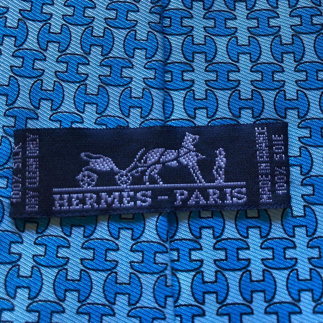 HERMES シルクネクタイ