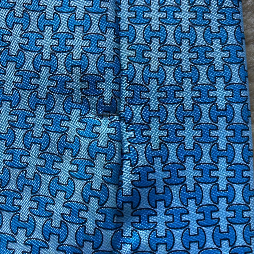 HERMES シルクネクタイ