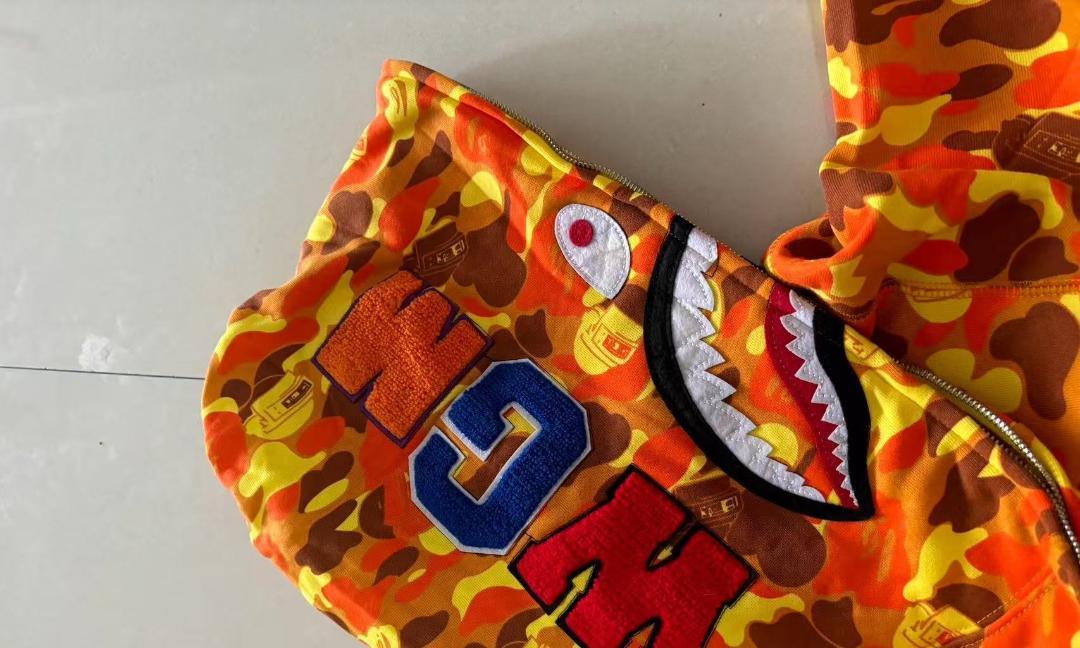 BAPE PUBG シャークパーカー M