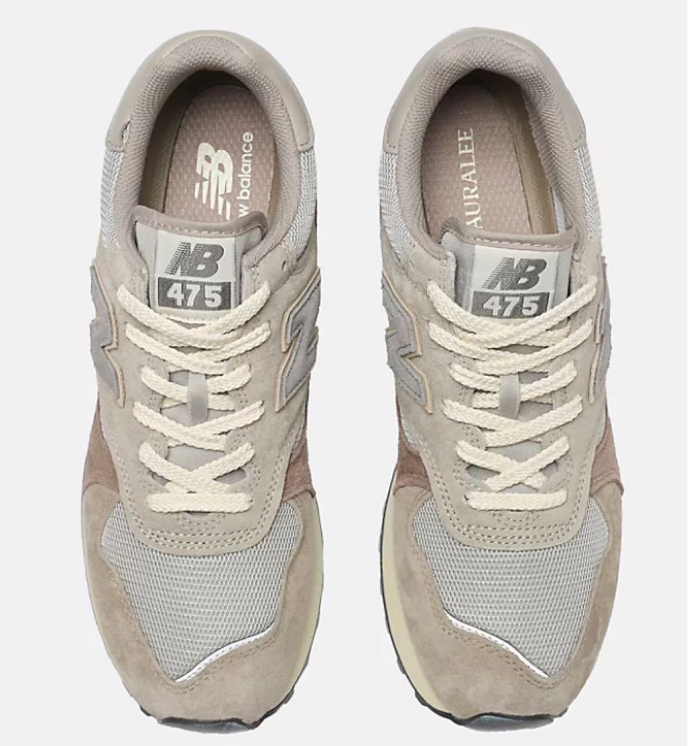AURALEE × New Balance 475 \"Vintage Grey\"