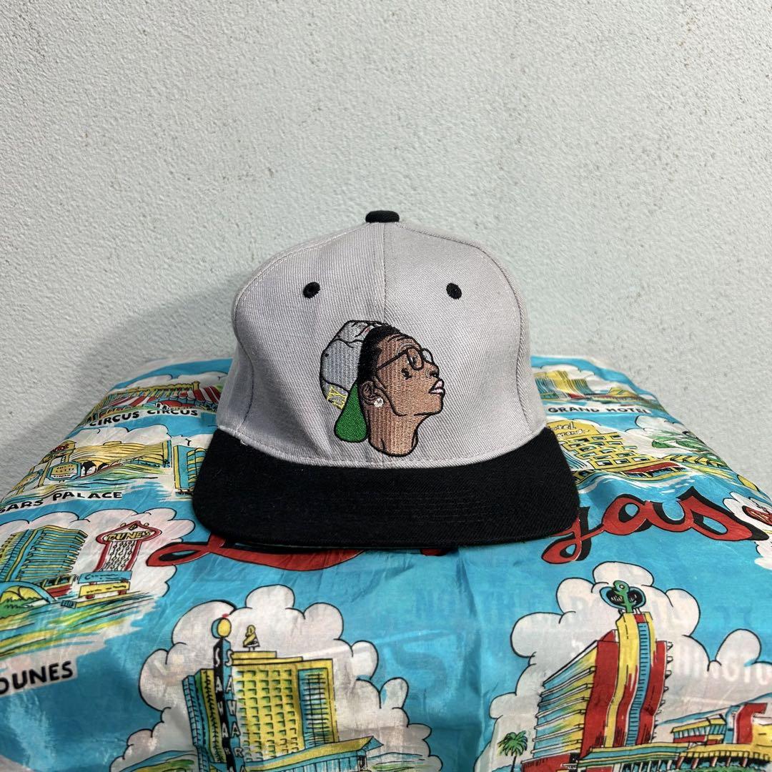 OLD ベースボール キャップ バイカラー 90s y2k cap 刺繍 usa