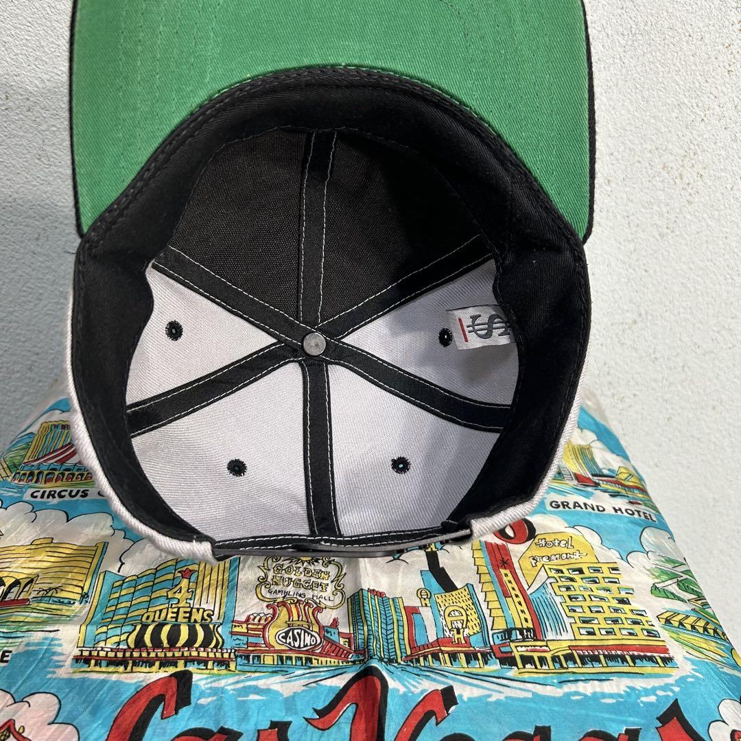 OLD ベースボールキャップ 企業 90s 00s y2k cap バイカラー