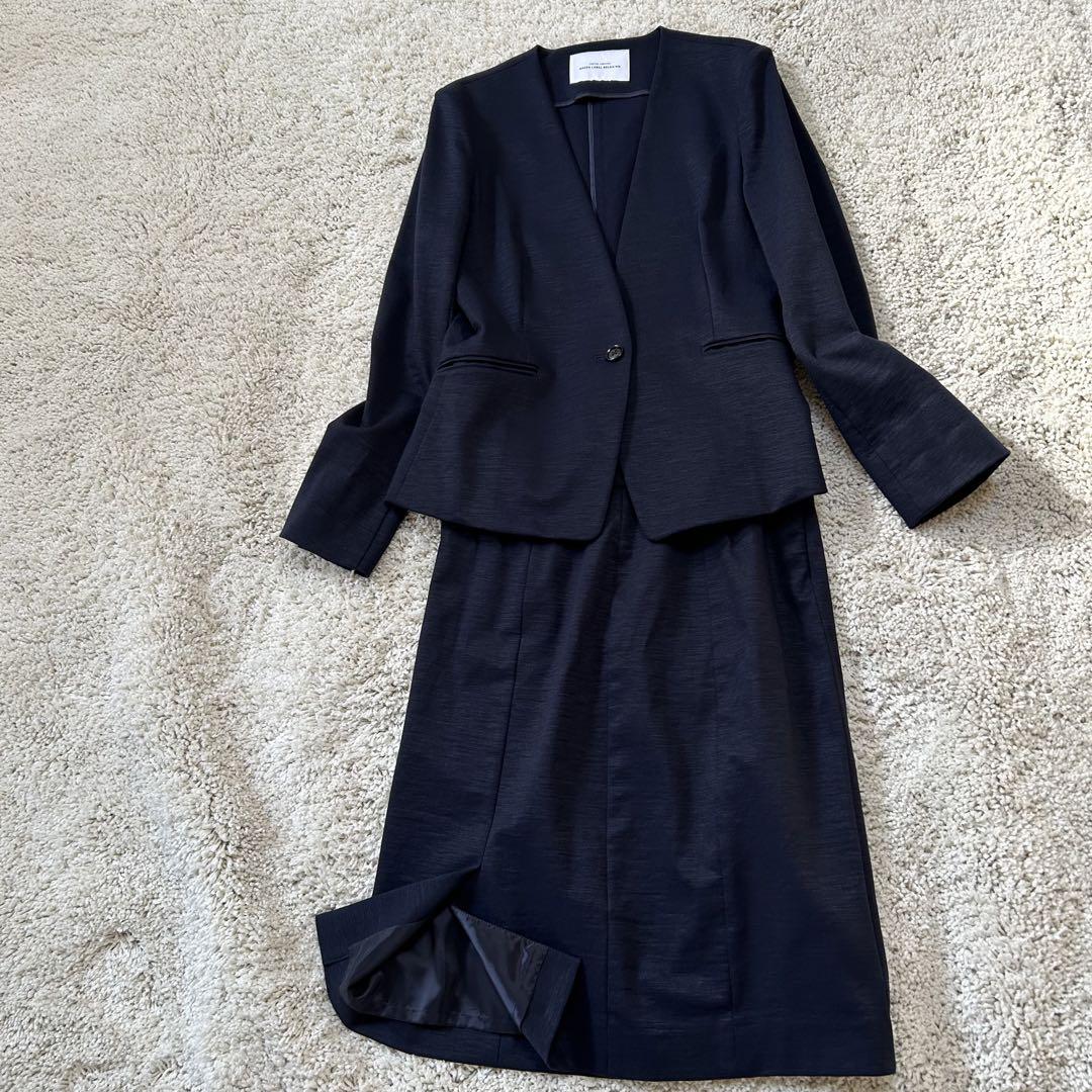 【green label relaxing 】セットアップ スカートオフィス L