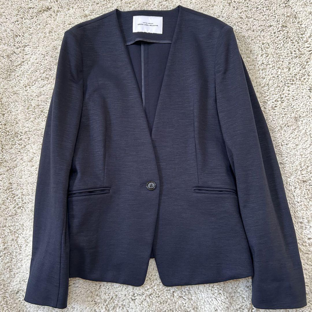 【green label relaxing 】セットアップ スカートオフィス L