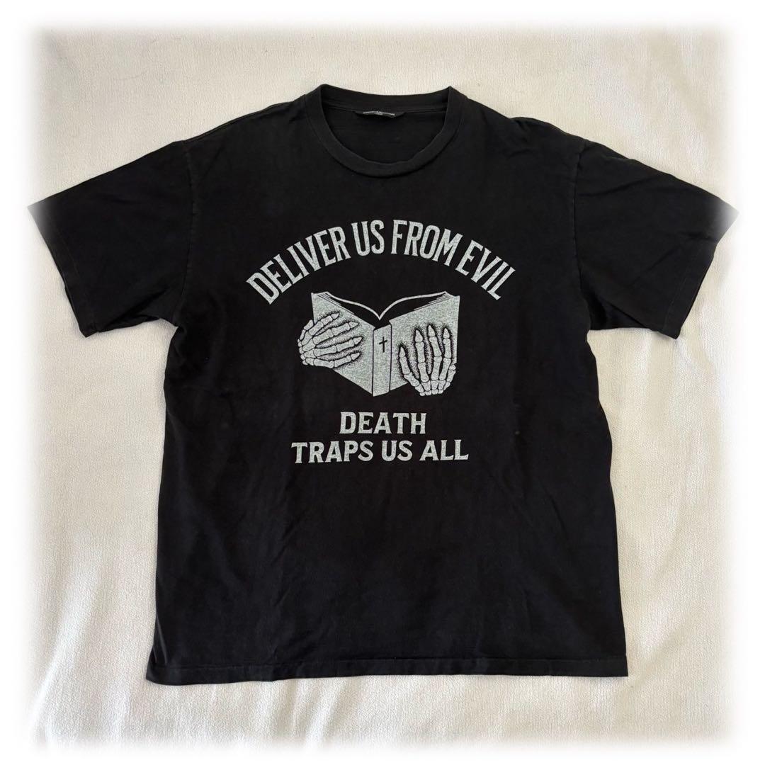 【Lサイズ】クーティー GLORYBOUND 骸骨プリントTシャツ 黒