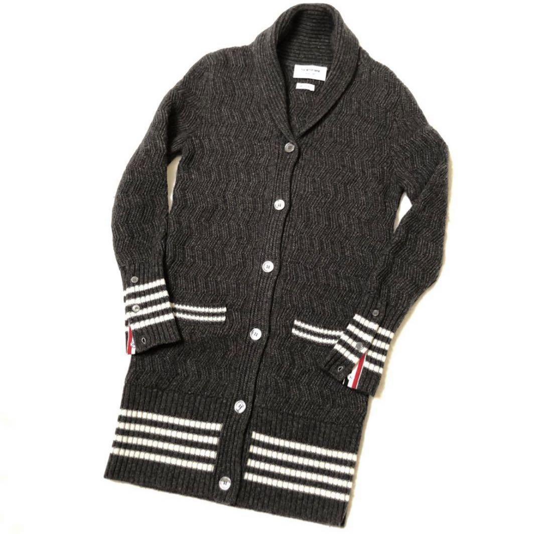 美品 最高級 トムブラウン Thom browne カシミヤ 高級 4bar