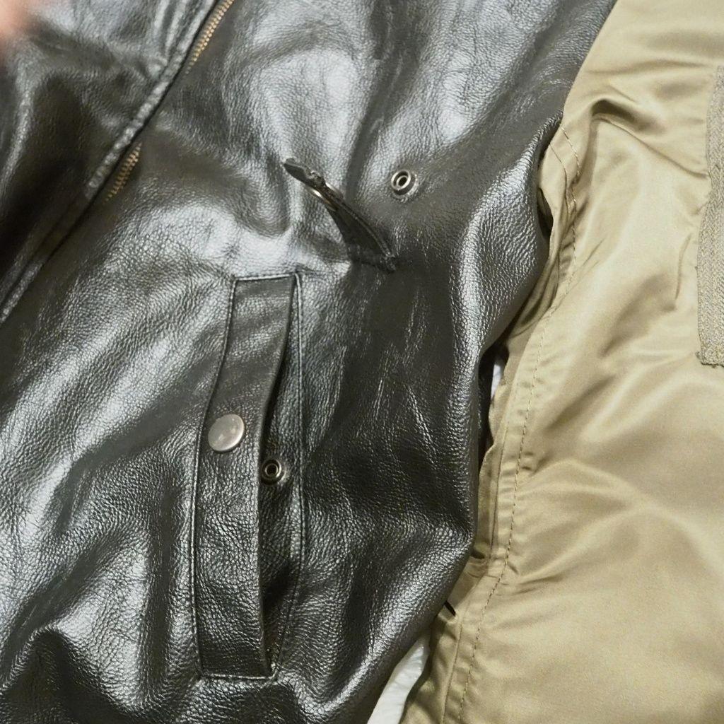 【極美品】OF THE NEIGE STYLE　MA-1　異素材ドッキング　44