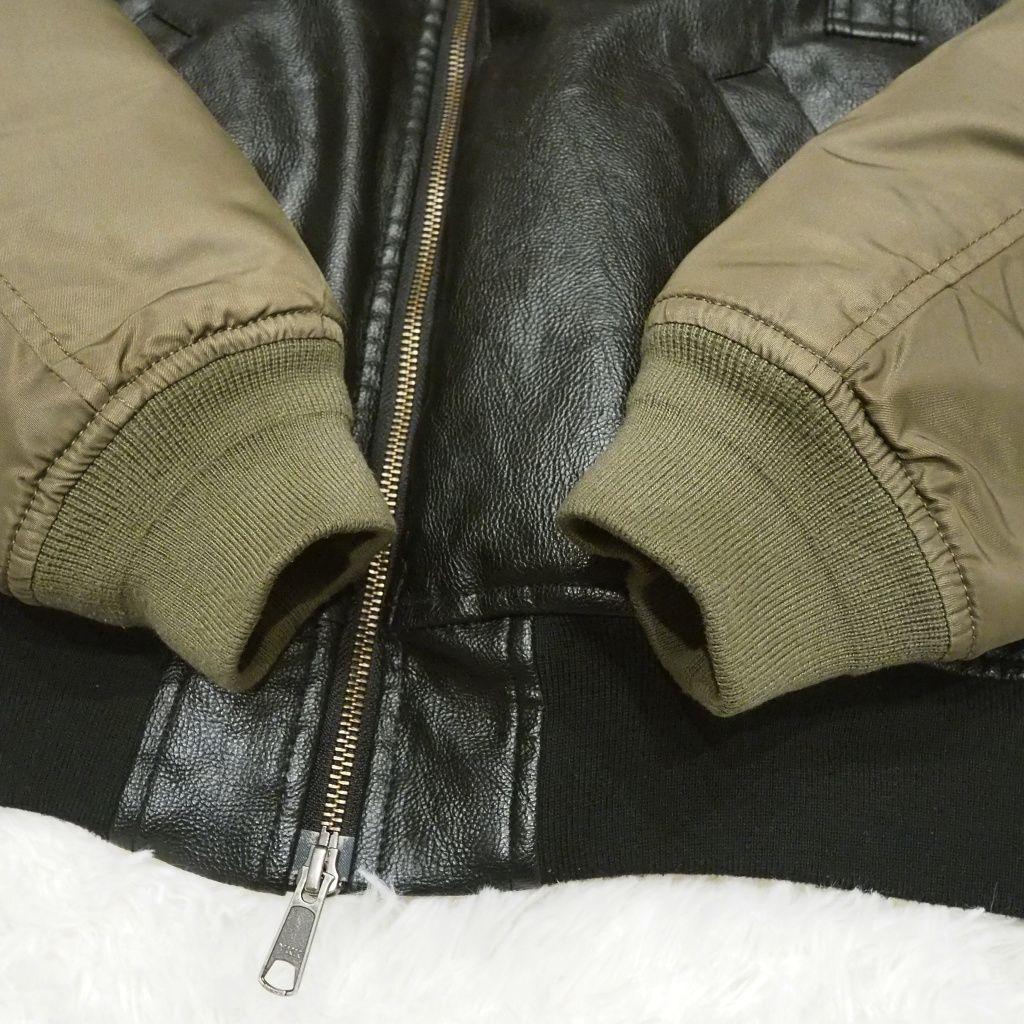 【極美品】OF THE NEIGE STYLE　MA-1　異素材ドッキング　44