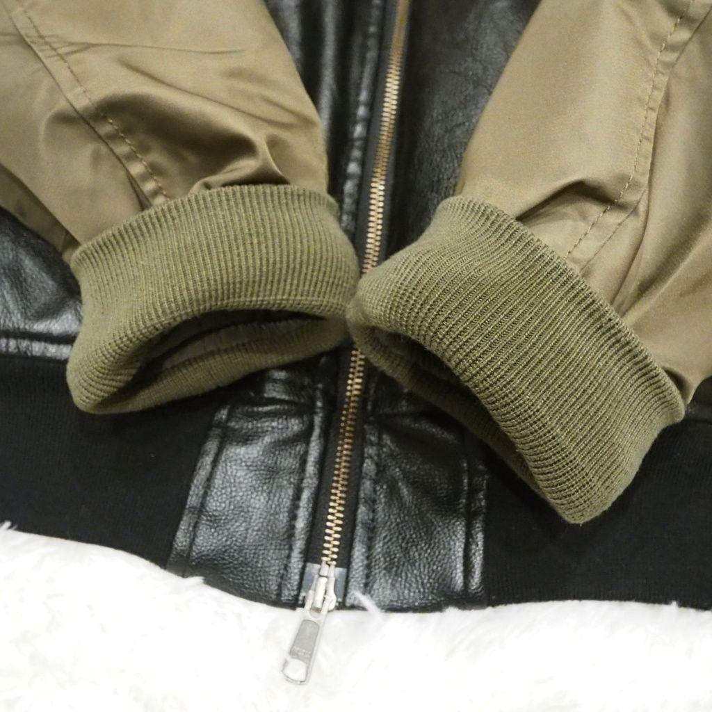 【極美品】OF THE NEIGE STYLE　MA-1　異素材ドッキング　44