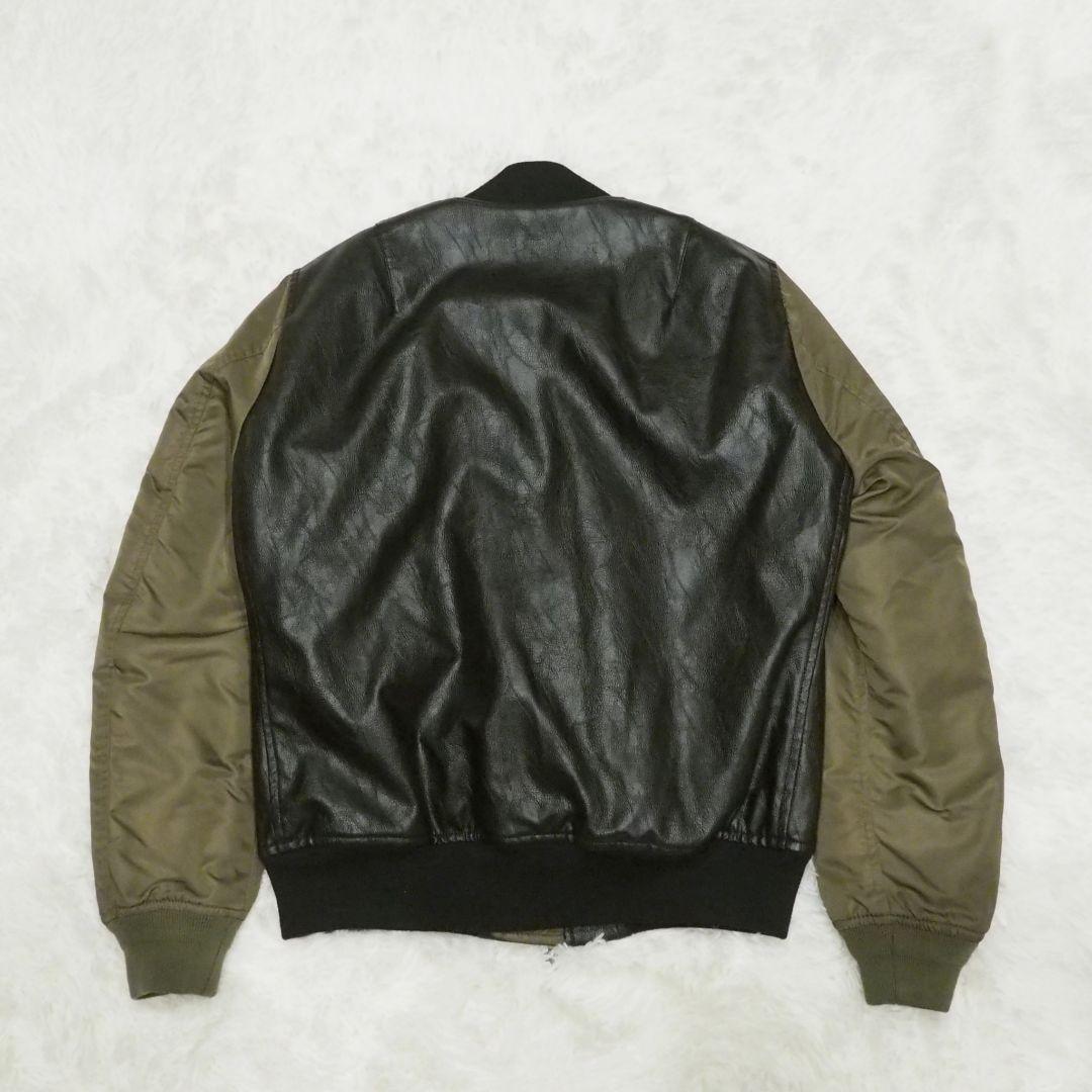 【極美品】OF THE NEIGE STYLE　MA-1　異素材ドッキング　44