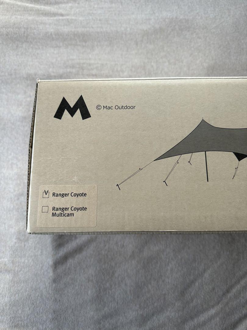L新品 Mac Outdoor Mac One ヘキサタープ レンジャーコヨーテ