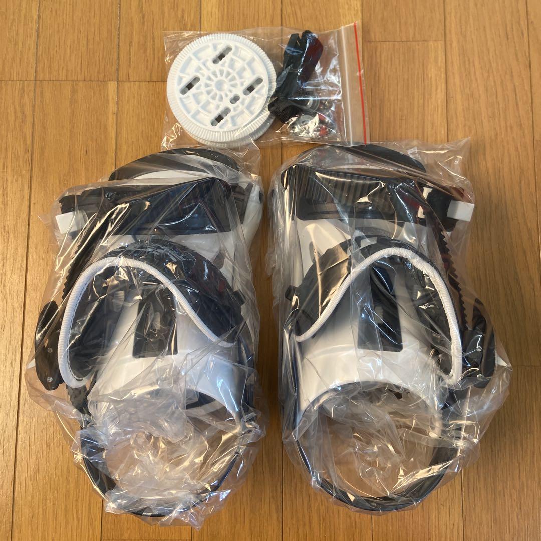 JOYRIDEジョイライドスノーボードビンディング M/L ホワイト未使用