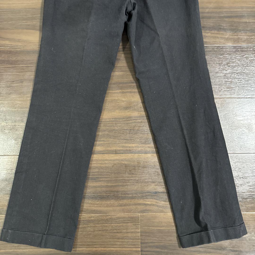 rude gallery シンチバック チノパンツ　ブラック