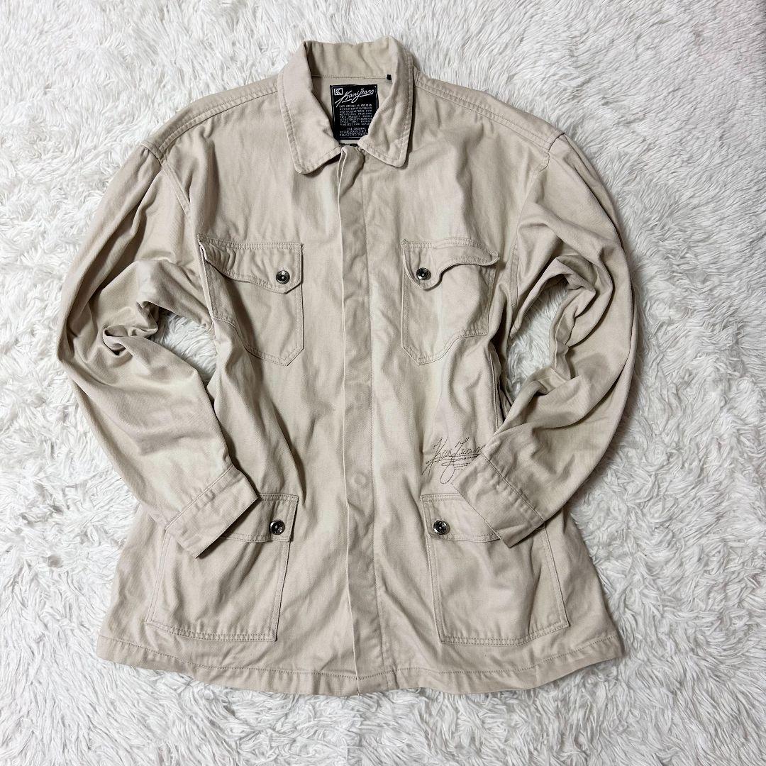 KARL KANI JEANS カールカナイ デニムジャケットカバーオール L