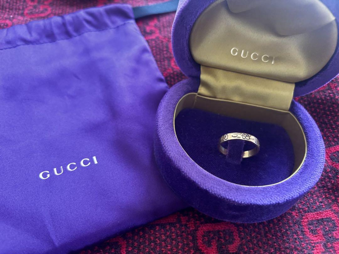 GUCCI リング　アイコン　GG ロゴ