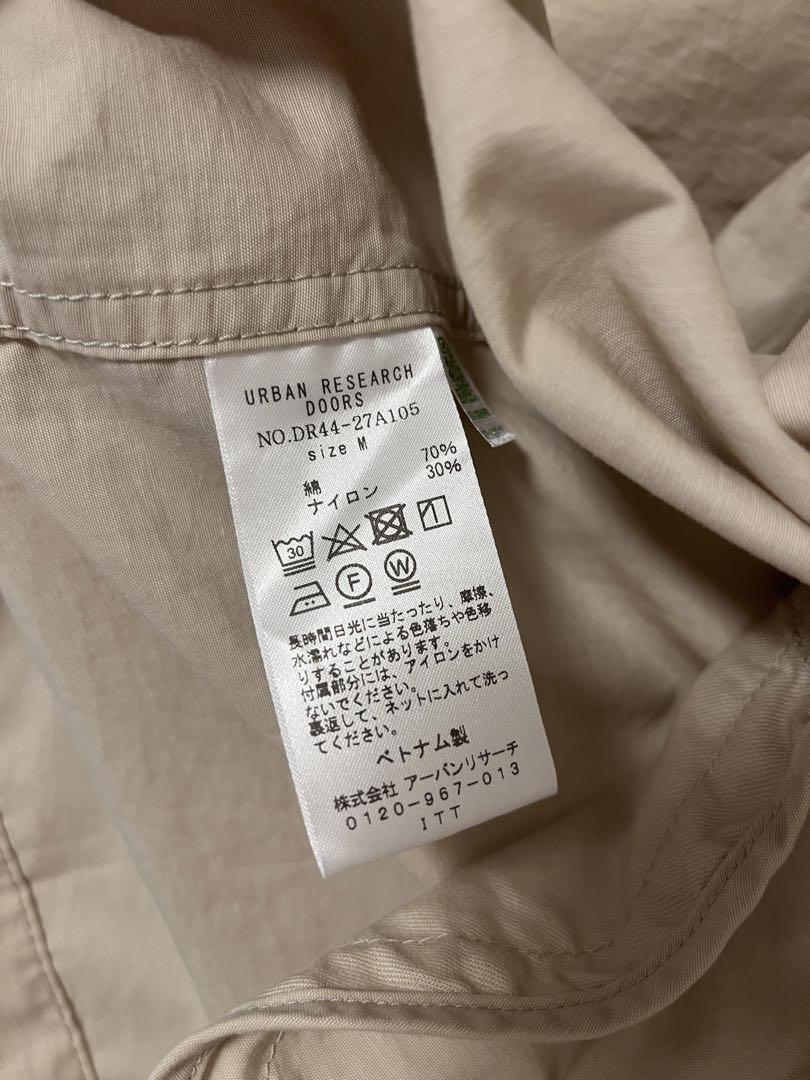 【未使用タグ付き】 アーバンリサーチドアーズ ノーカラーモッズコート ファッションの URBAN WEAR - DOORS（アーバンリサーチドアーズ