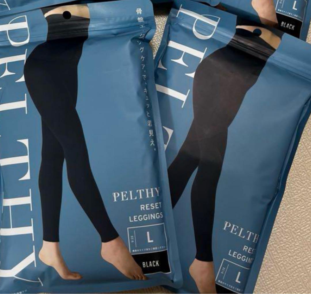 PELTHY RESET LEGGINGS L ブラック　5枚セット