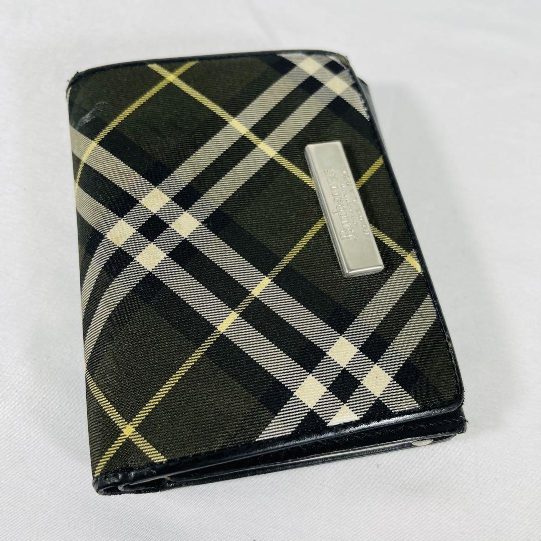 Burberrys バーバリー チェック柄 二つ折り財布 - メルカリ