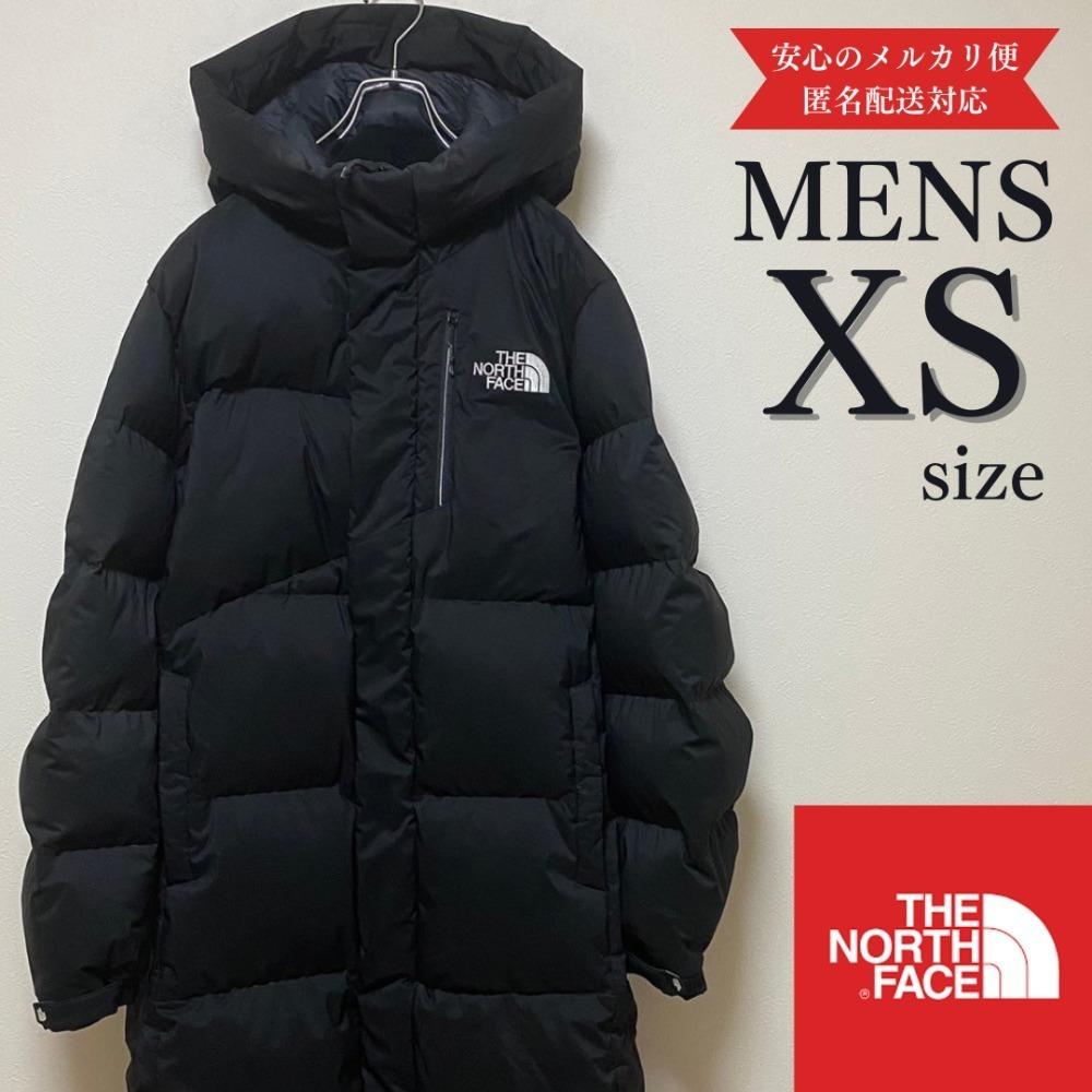 ノースフェイス メンズ ダウンコート ロングコート ブラック メンズ XS