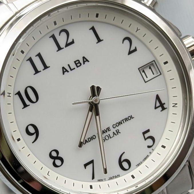 新品 腕時計 アルバ ソーラー電波 AEFY503 シルバー