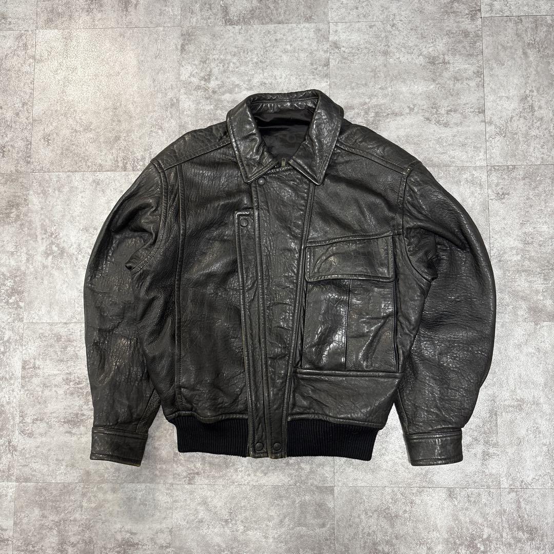 sandwich　Mr.JUNKO　レザージャケット mr.junko short real leather bomber jkt - メルカリ
