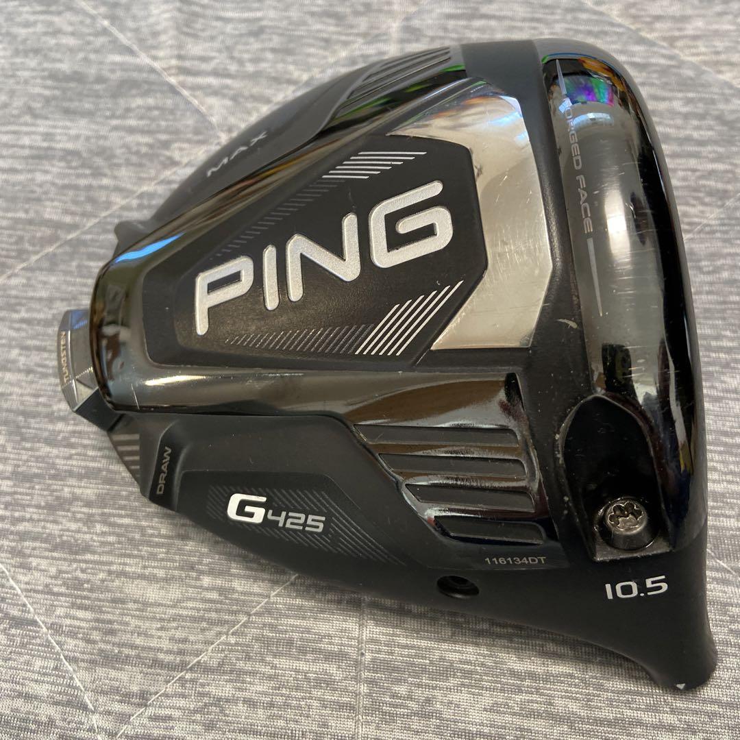 PING G425 MAX ドライバー 10.5度　ヘッドのみ