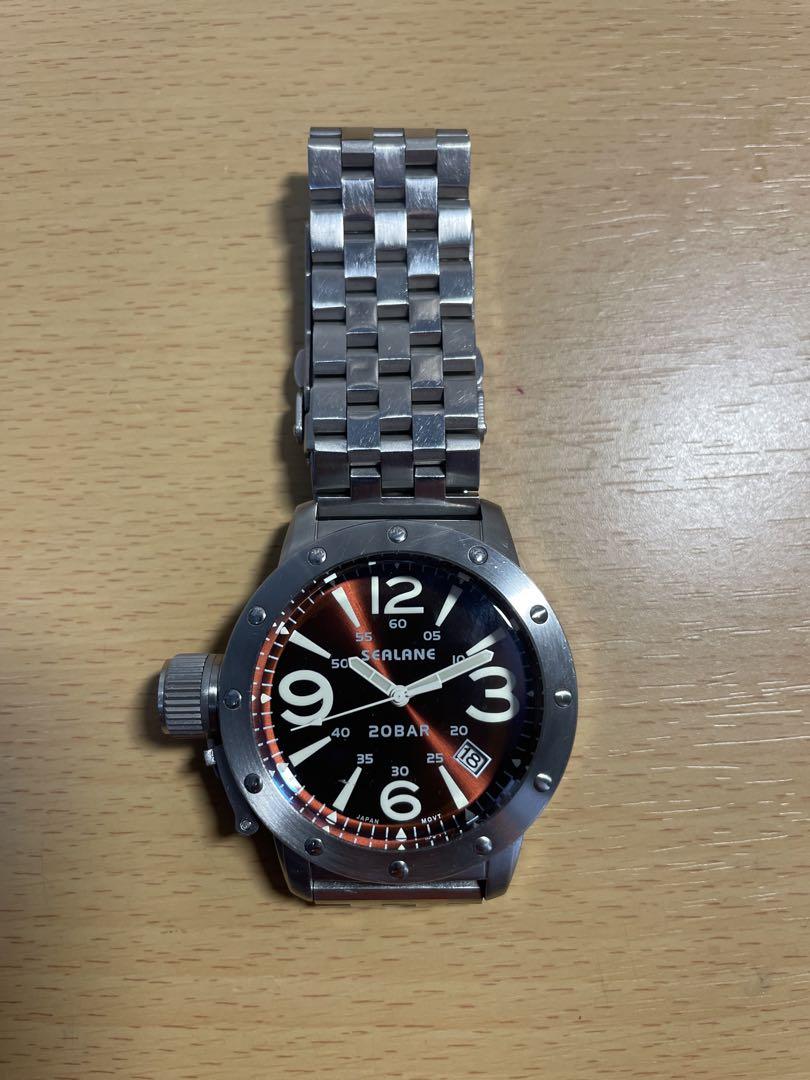 中古　美品　sealane SE32 赤茶フェイス