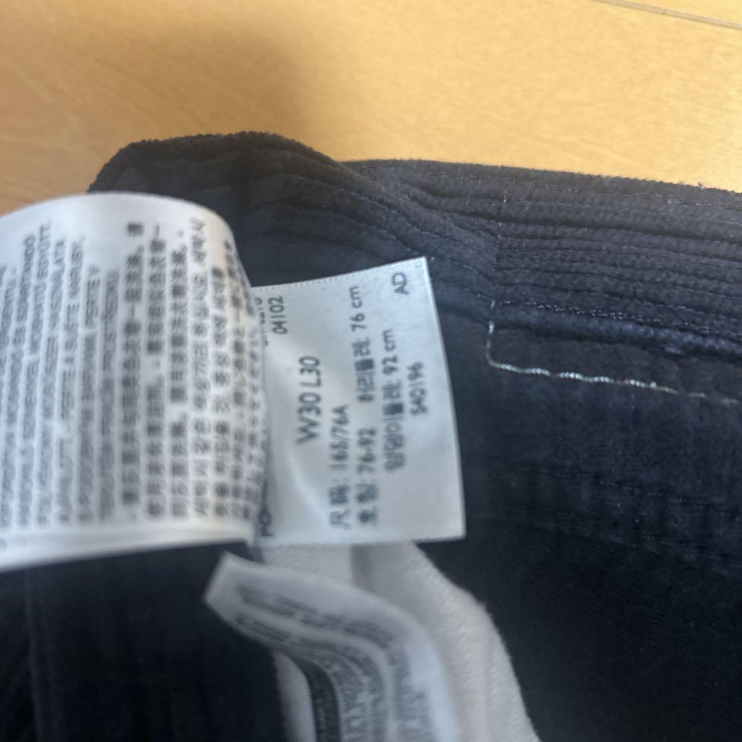 levi's silver tab シルバータブ　コーデュロイ ブラック w30