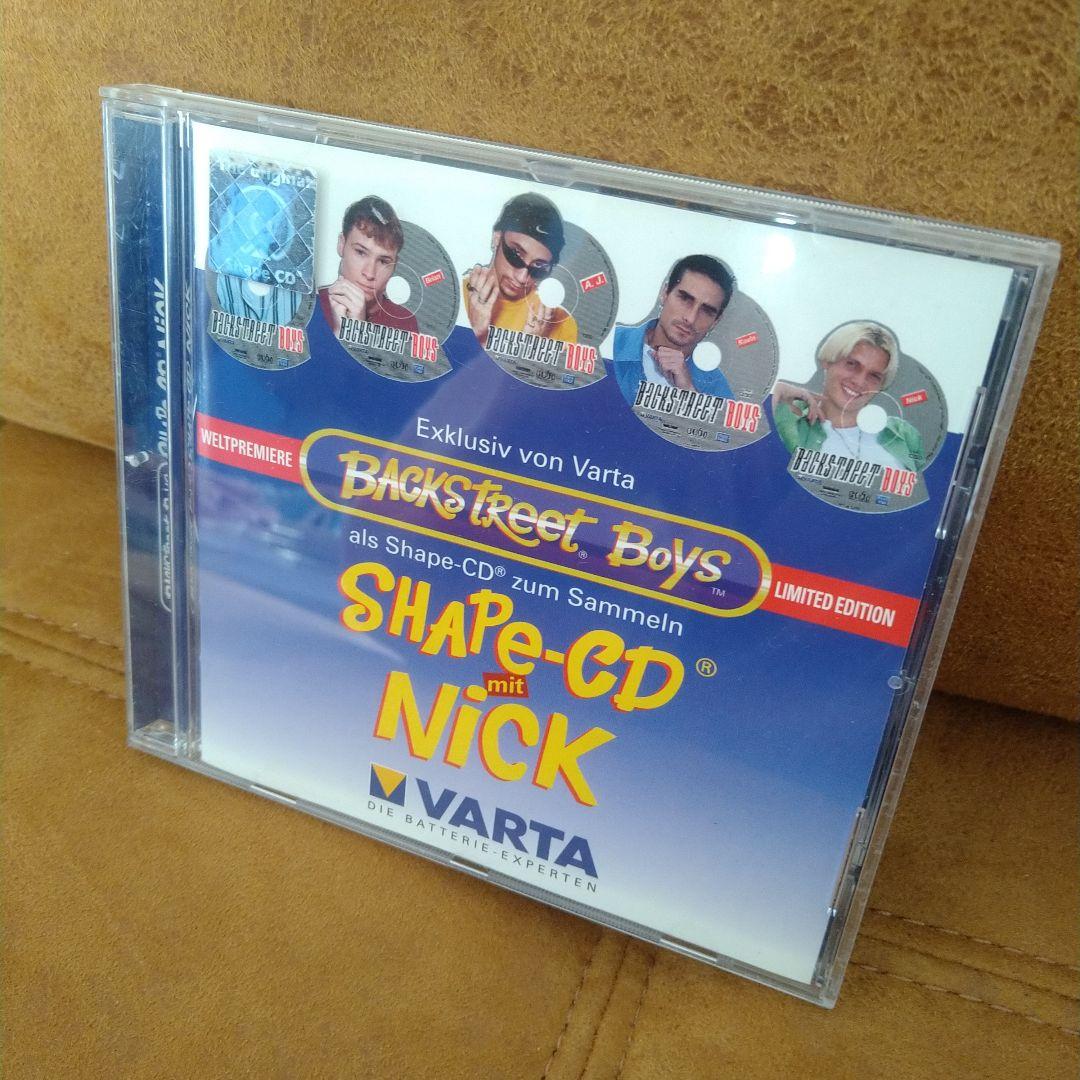 レア中のレア！BSB好きにも知られていない！バックストリートボーイズシェイプCD
