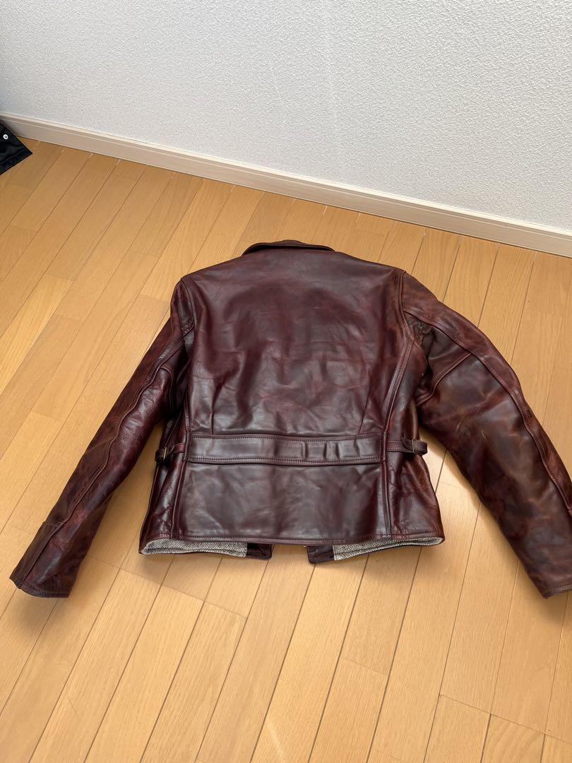 エアロレザー AERO LEATHER レザージャケットHalfbelt