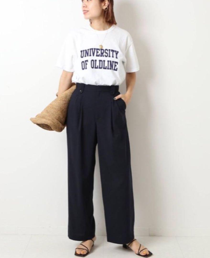 スピックアンドスパン　シリンダルリラックスパンツ 5,300円