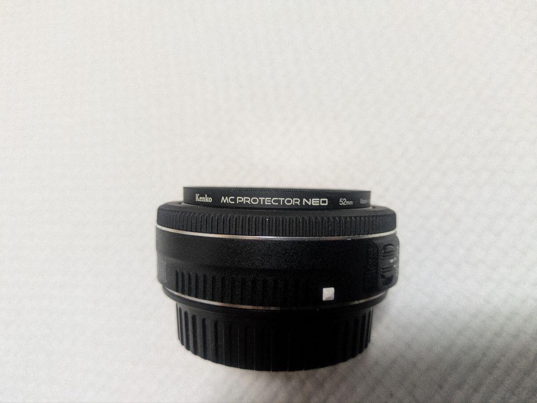 Canon　単焦点レンズ EFS 24mm f/2.8 STM　プロテクター付
