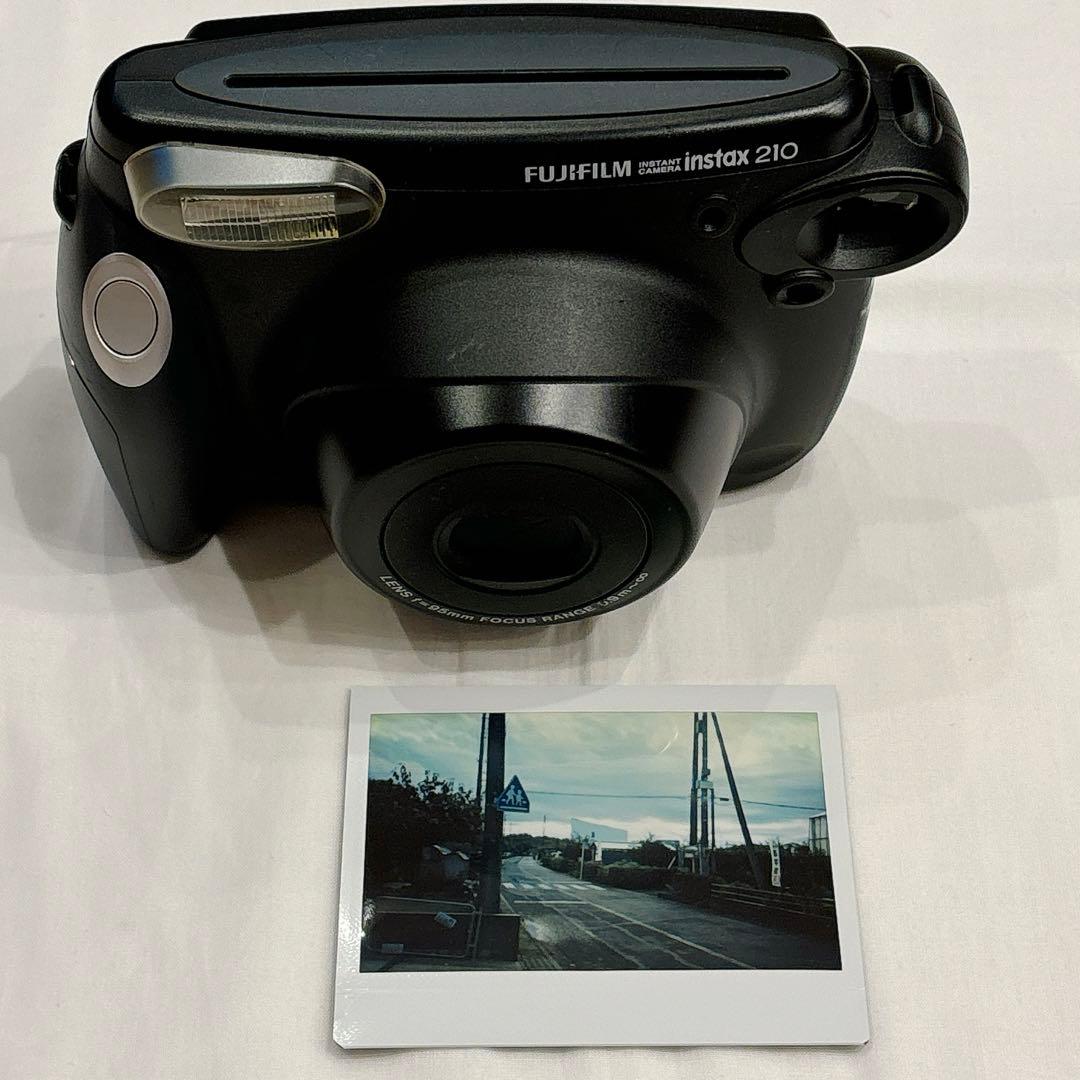 FUJIFILM instax210 ワイド インスタントカメラフィルム残6枚
