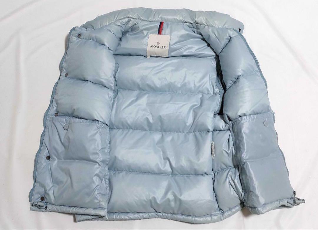 【美品・レアカラー】MONCLER モンクレール水色 ダウンベスト 美品・レアカラー】MONCLER モンクレール水色 ダウンベスト