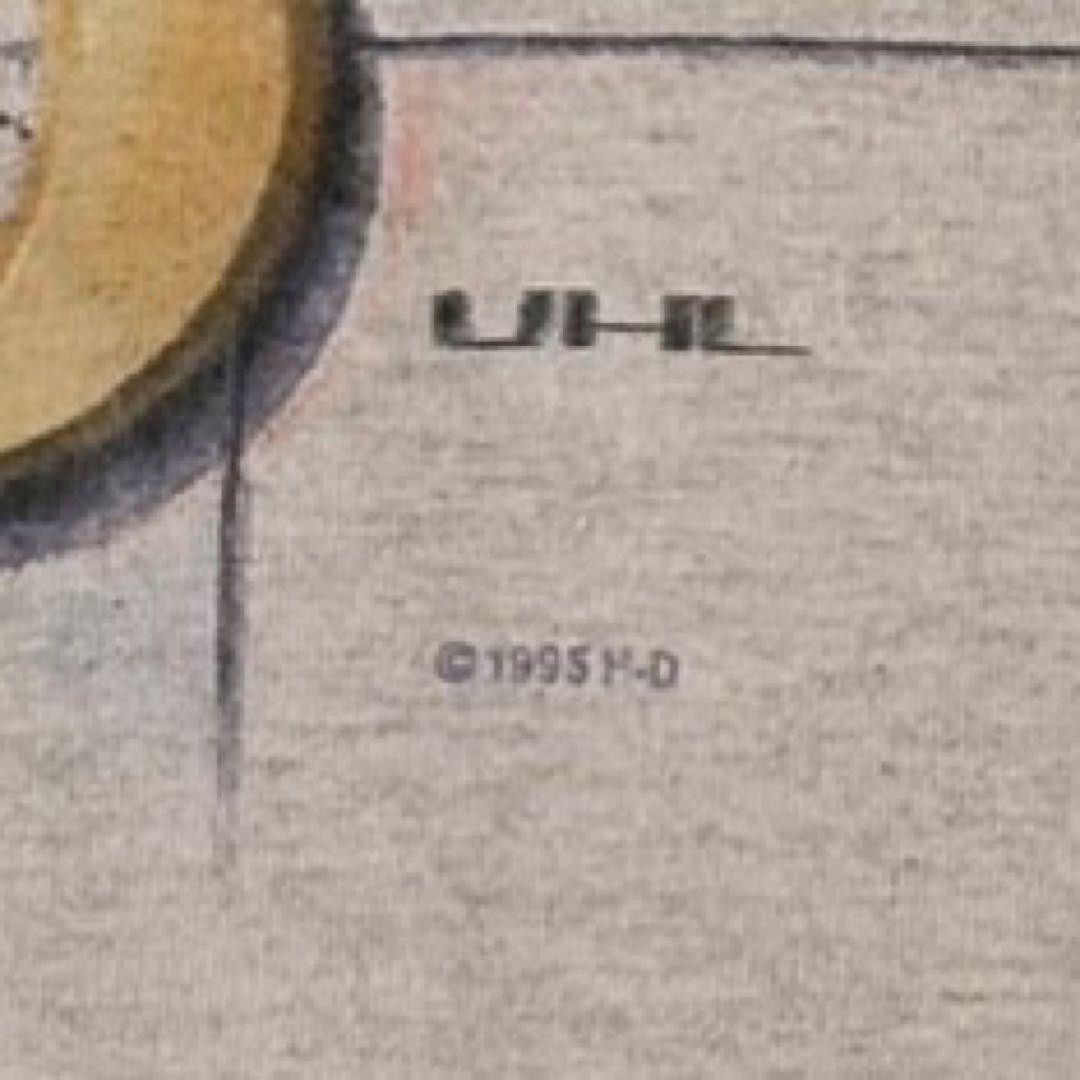 Harley Davidson 90s シングルステッチ エンジンプリント