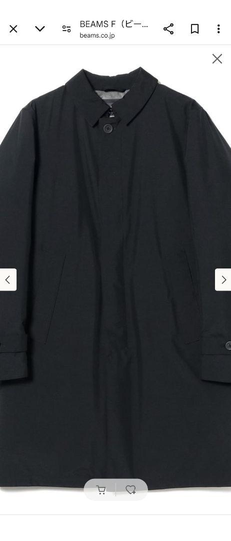 【土日限定】ヘルノラミナーステンカラーコート（52.黒）