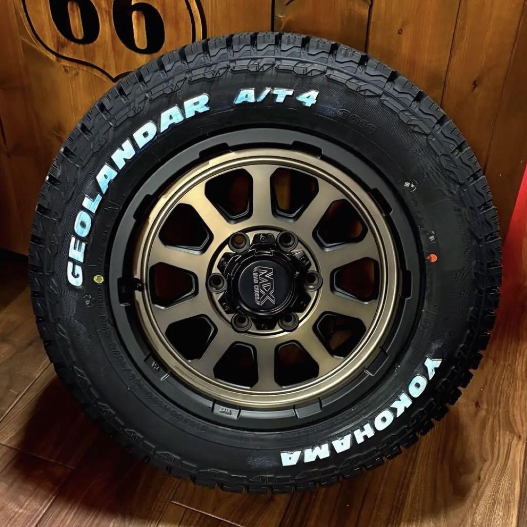 16インチ⭐️ハイエース用⭐️ヨコハマAT4✨新作⭐️車検対応