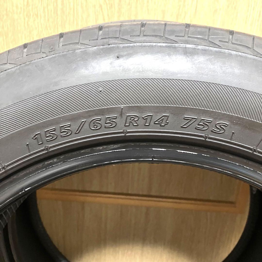 夏タイヤ　サマータイヤ　ノーマルタイヤ　155/65R14 ✨2021年製♪✨