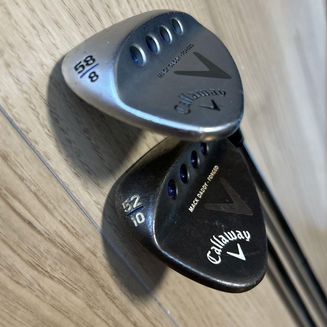 callaway MACKDADDY FORGED 52°・58°ウェッジセット