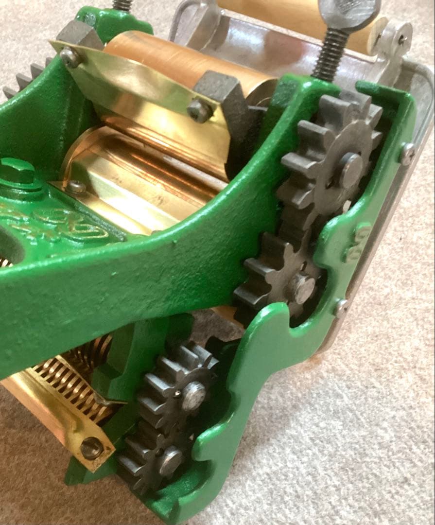 小野式製麺機1型/片刄2.2mm人気のプラハン&ギアカバー付き　二郎系　家二郎