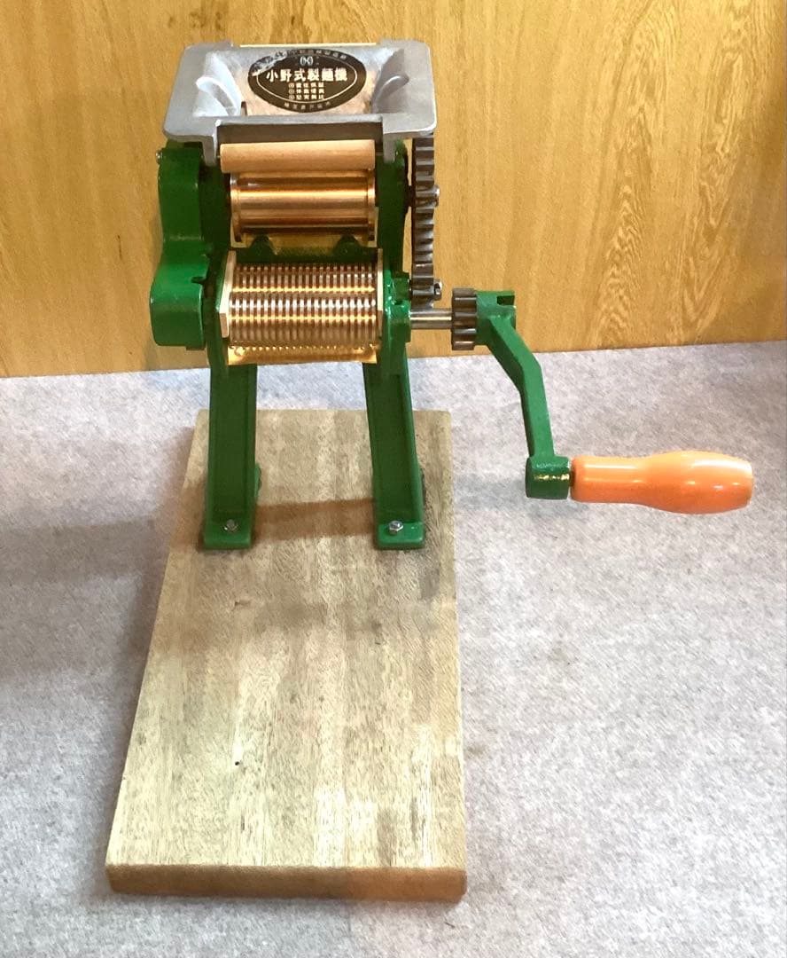 小野式製麺機1型/片刄2.2mm人気のプラハン&ギアカバー付き　二郎系　家二郎