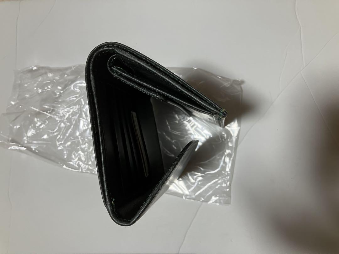 新品 ホワイトハウスコックス 三つ折 財布 グリーン S7660