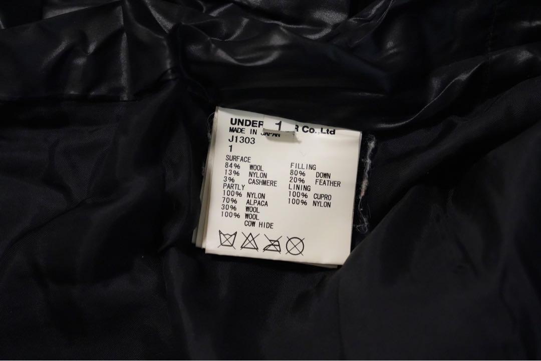 アンダーカバー 09aw 変形デザインウールコート