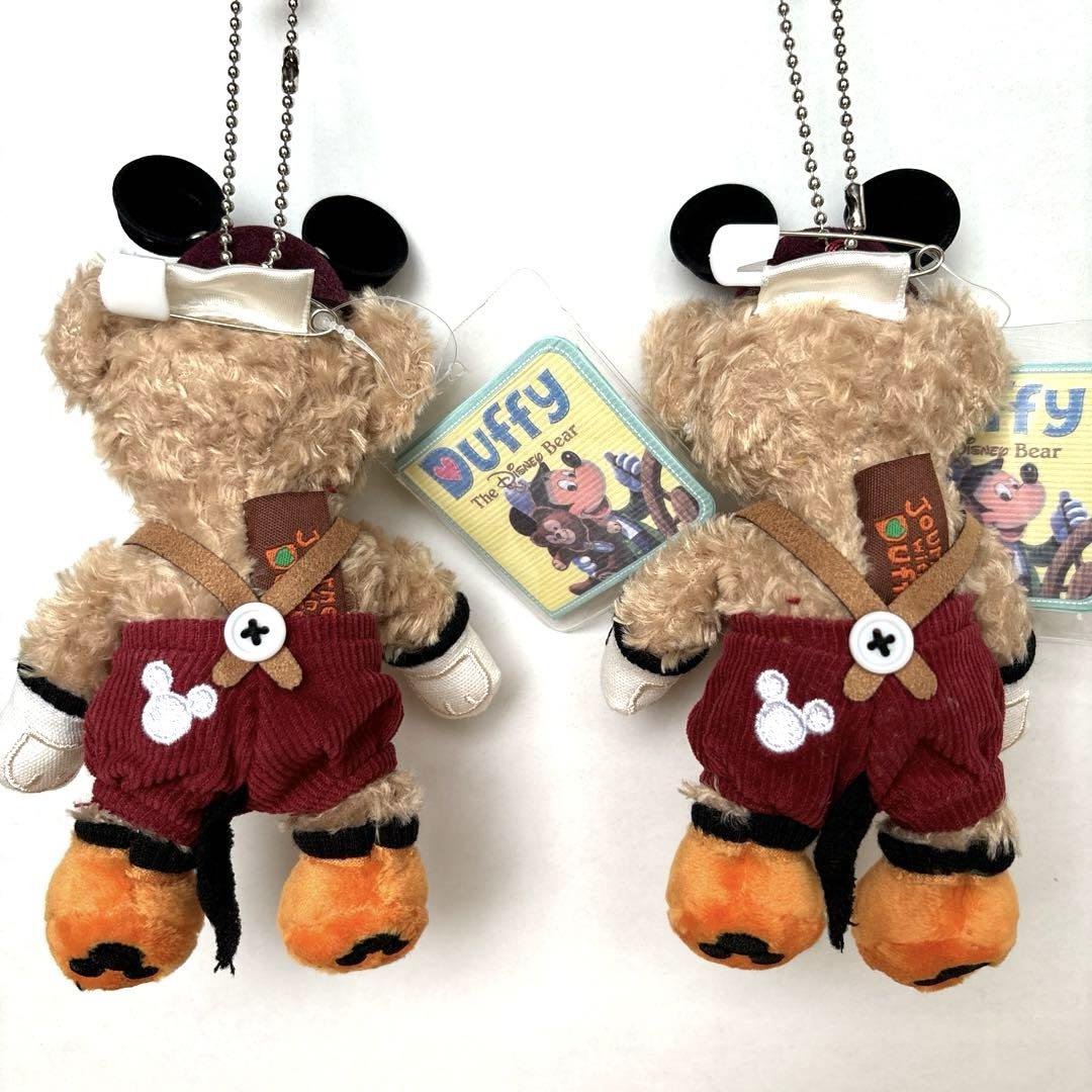 TDS ダッフィー 2点 2015年 ハロウィン ぬいぐるみバッジ ぬいば