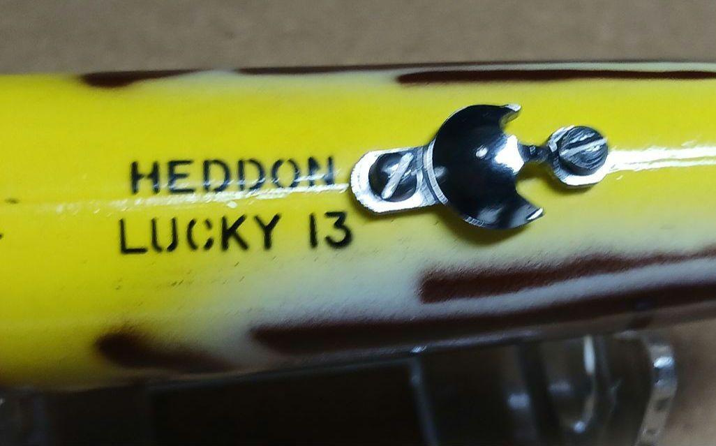 マ*ル様 オールドルアー　へドン　ラッキー13　フックなし