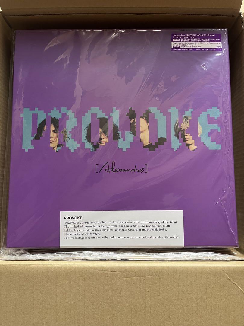 [Alexandros]PROVOKE 完全生産限定盤 新品未開封 PROVOKE [完全生産限定盤][UNIVERSAL MUSIC STORE限定商品][直筆