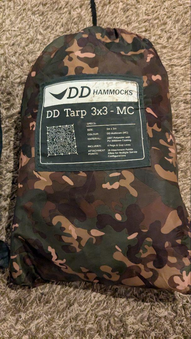 テント・タープ DD Tarp 3x3 - MC & Frontline Hammock